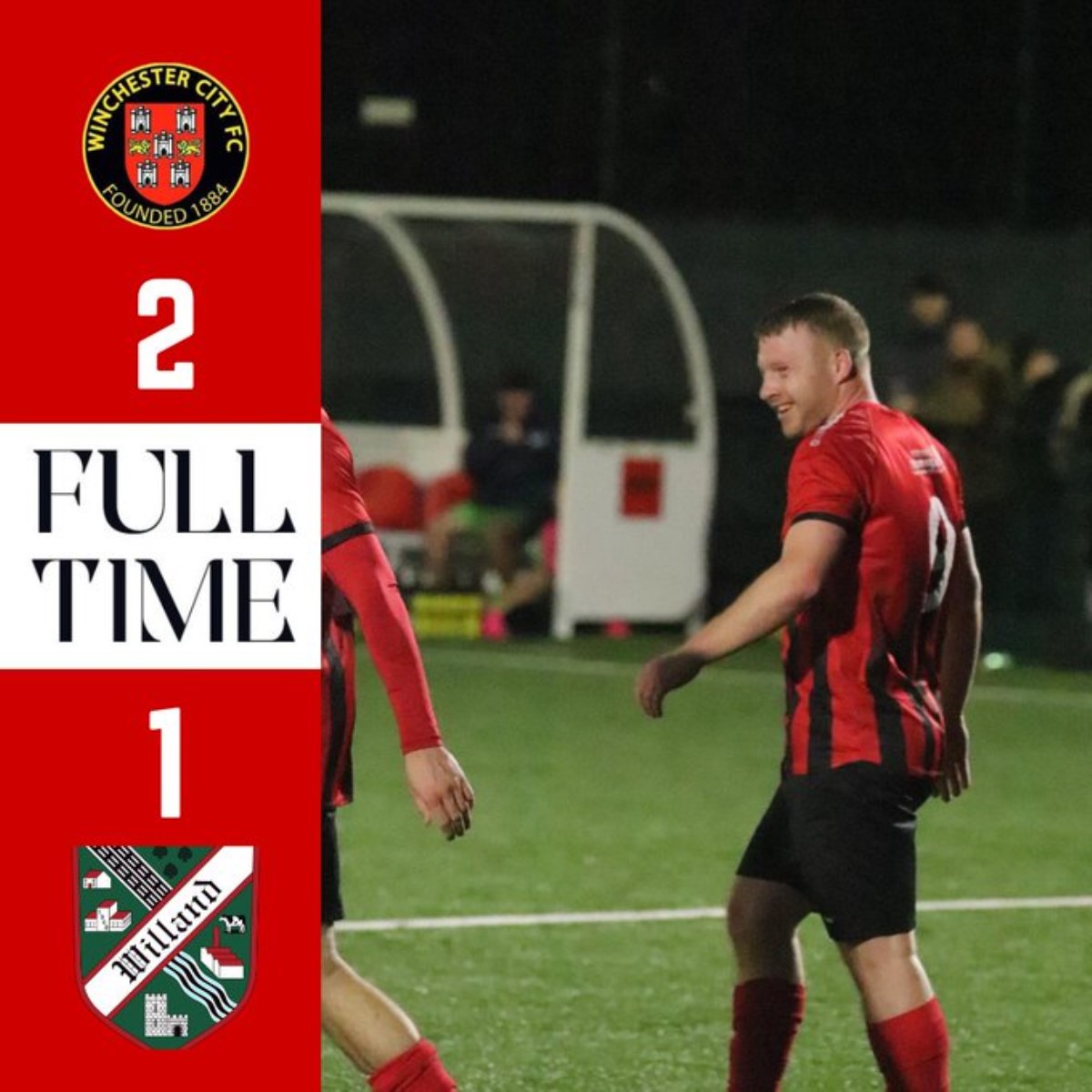 Winchester City FC First Team 2–1 Willand Rovers - Match Report ...