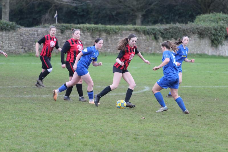 Womens vs Wells City Ladies First 16