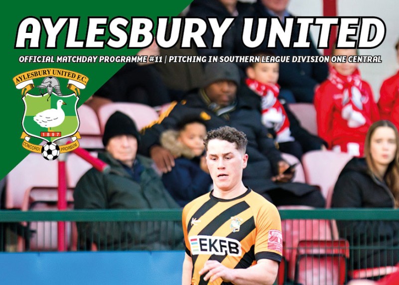 Aylesbury United, Matchday programme for Stotfold game now available