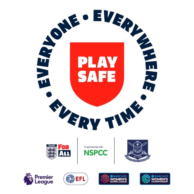 Potters Bar Crusaders Football Club, Crusaders Make Play Safe Pledge