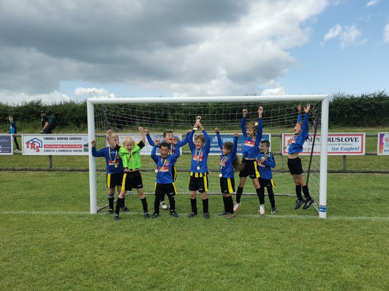 Drakes Broughton Rangers Youth FC, U7's win Inkberrow Tournament
