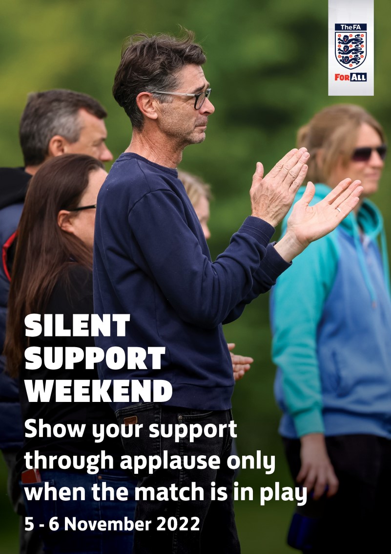 Tarporley Victoria Junior Football CLub, FA Silent Support Weekend