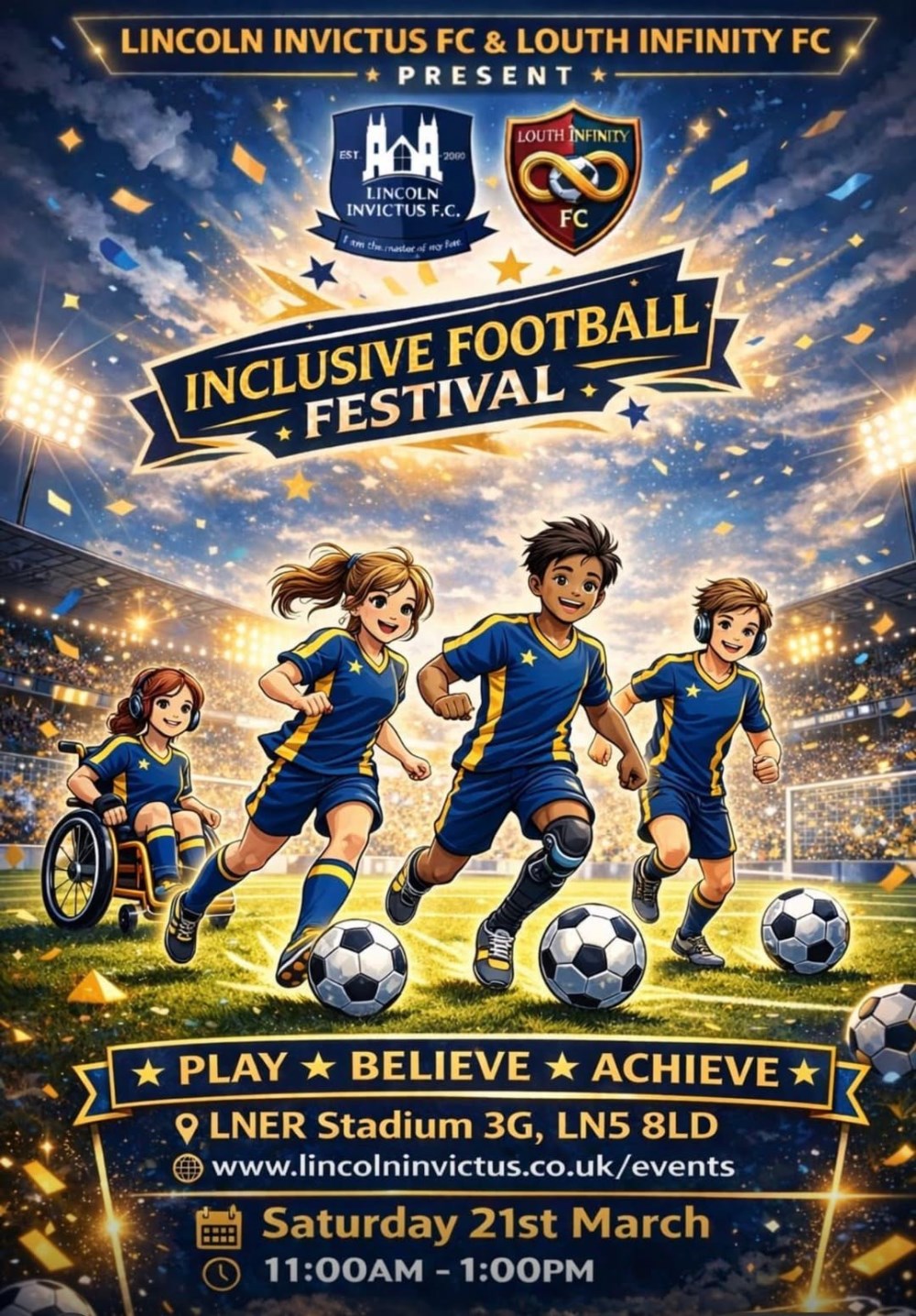 Invictus March Lincolnshire PAN Disability Football Festival - Saturday 21st March ...
