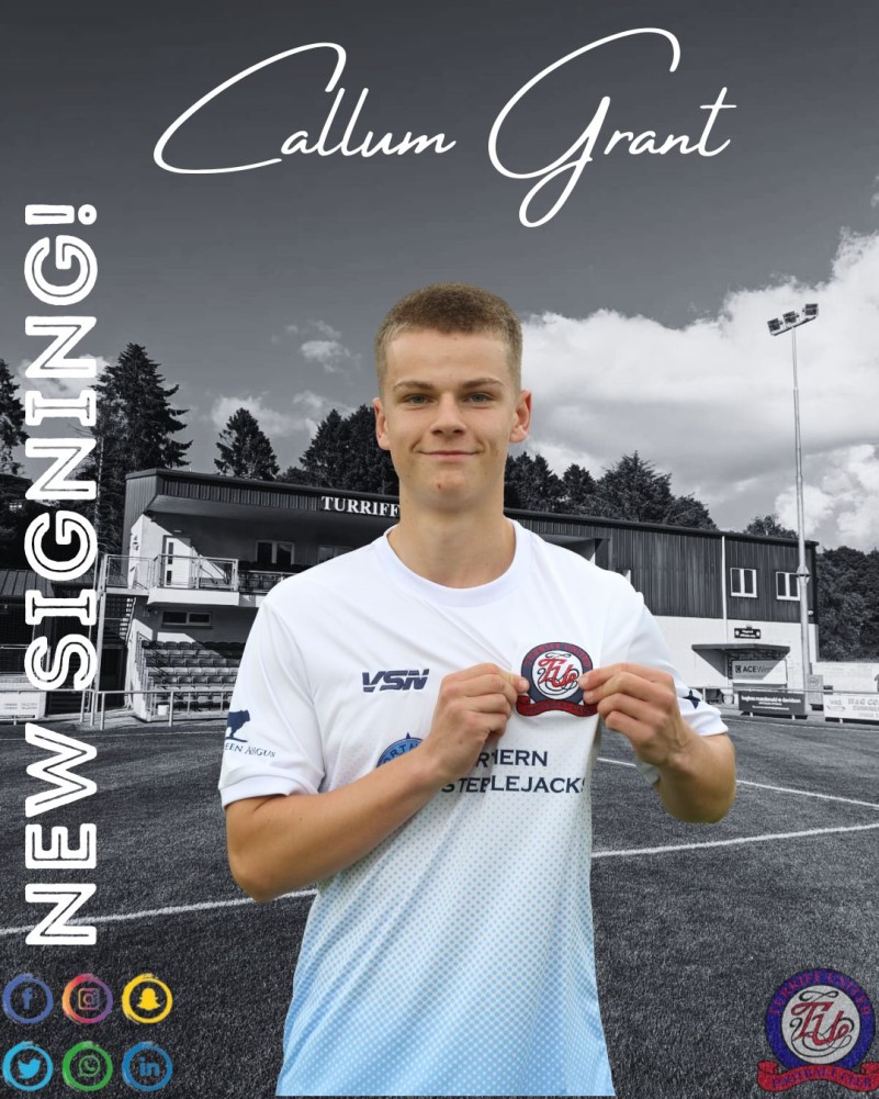 Turriff United FC, SIGNING NEWS Montrose midfielder joins on loan