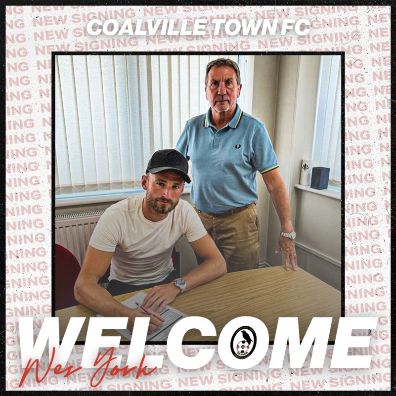 Coalville Town Football Club, York Arrives From Brackley