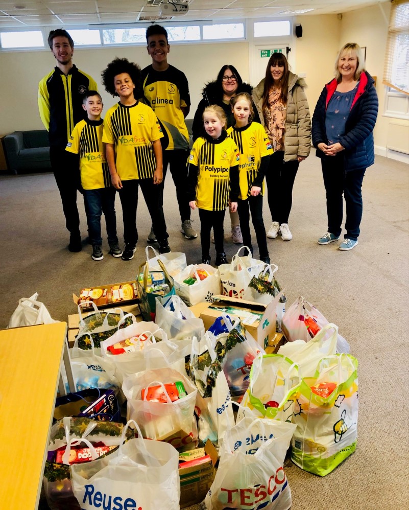 Larkfield Football Club, CHRISTMAS FOOD BANK COLLECTION DROP OFF