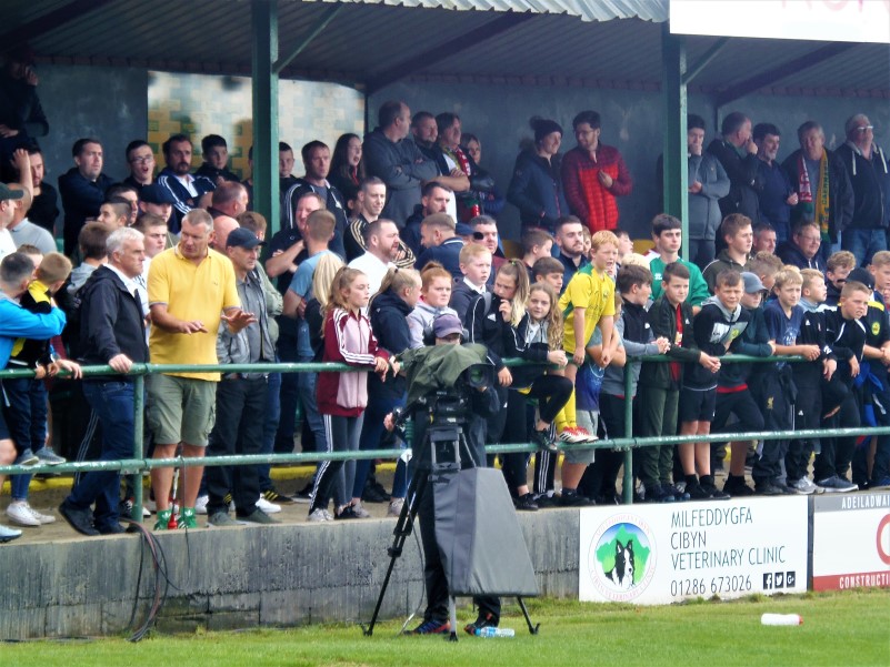 Caernarfon Town FC, England Kit Man's Fantastic Gesture to Caernarfon