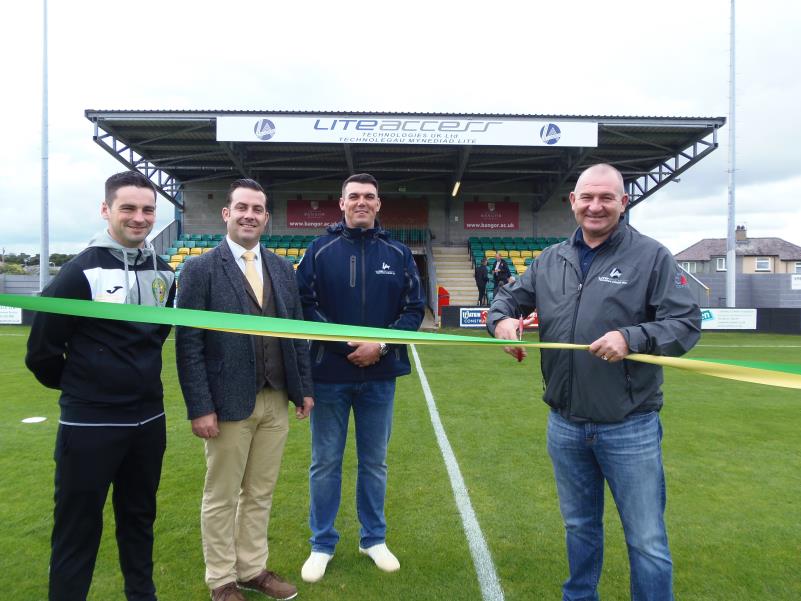 Caernarfon Town FC, BREAKING NEWS! Lite Access Technologies our