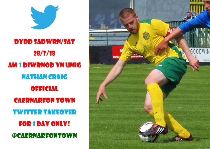 Caernarfon Town FC, TWITTER TAKEOVER!