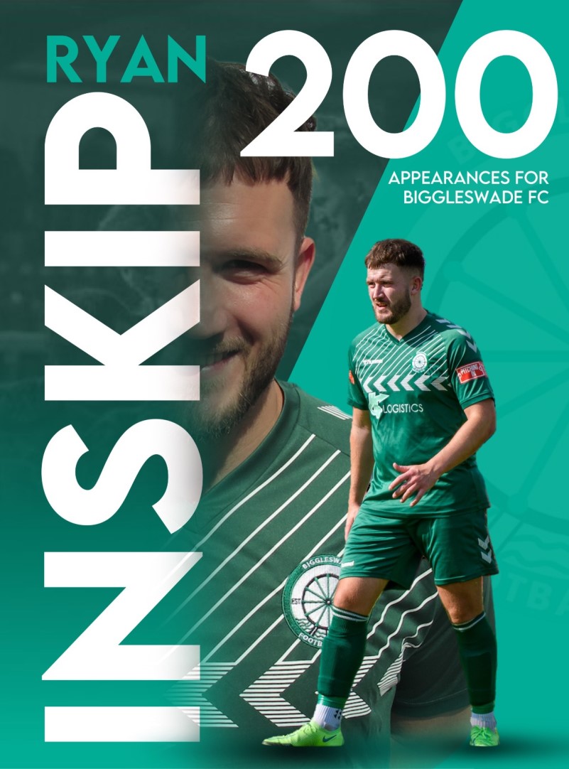 Ryan reaches 200 appearances for FC - Biggleswade FC