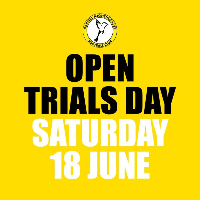 Nightingales, Nightingales Open Trial Saturday 18th June