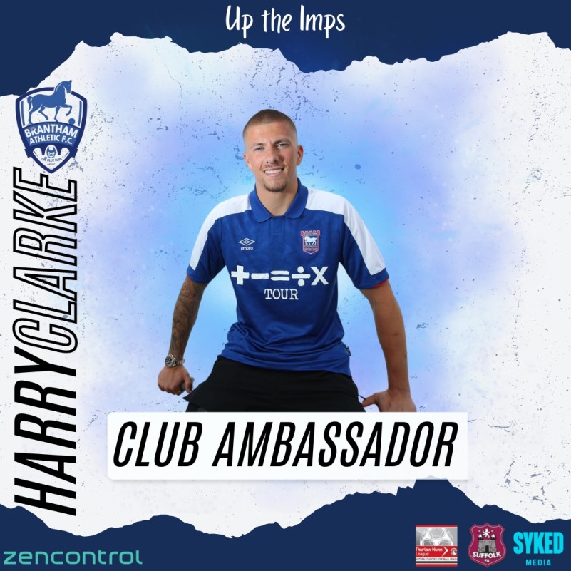 BRANTHAM ATHLETIC, Welcome To Brantham Athletic Our New Club Ambassador ...