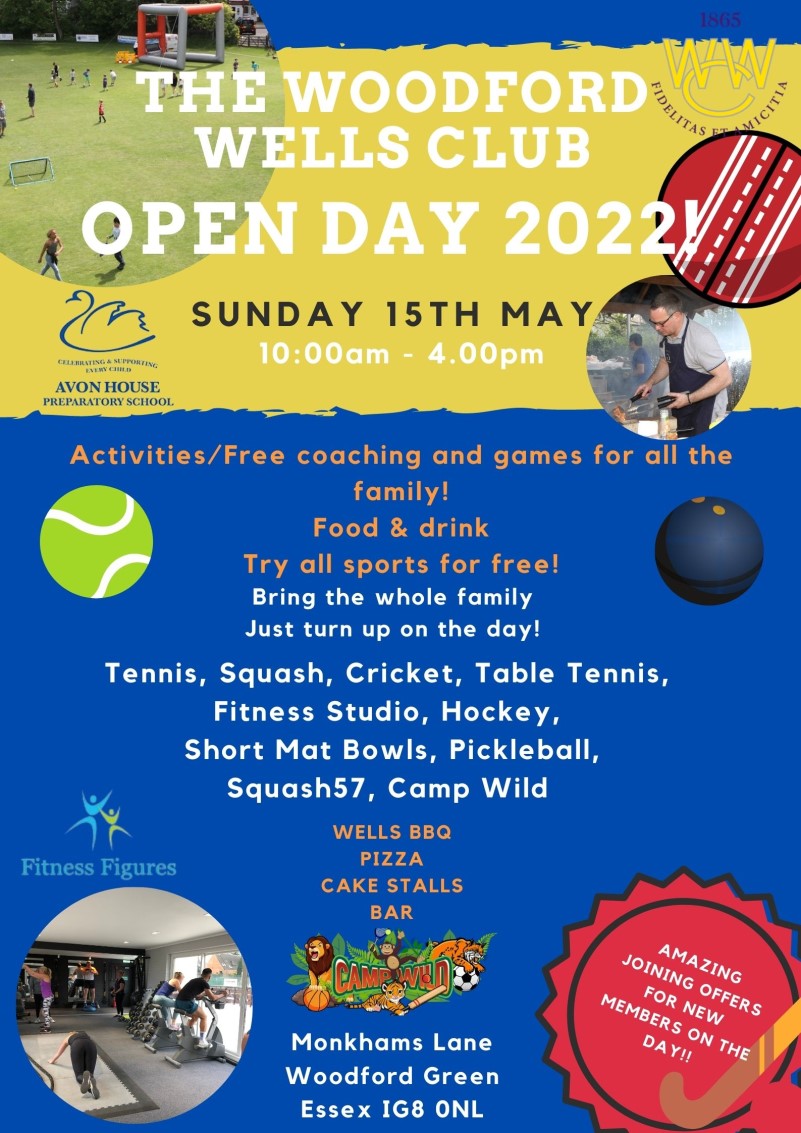 West Essex FC, WOODFORD WELLS CLUB OPEN DAY