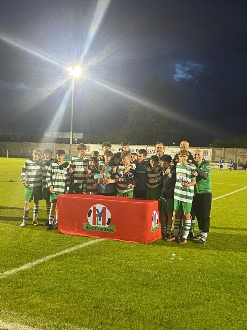 Huntingdon Town Rowdies Youth FC, Rowdies U14 Greens win the Andy Mills