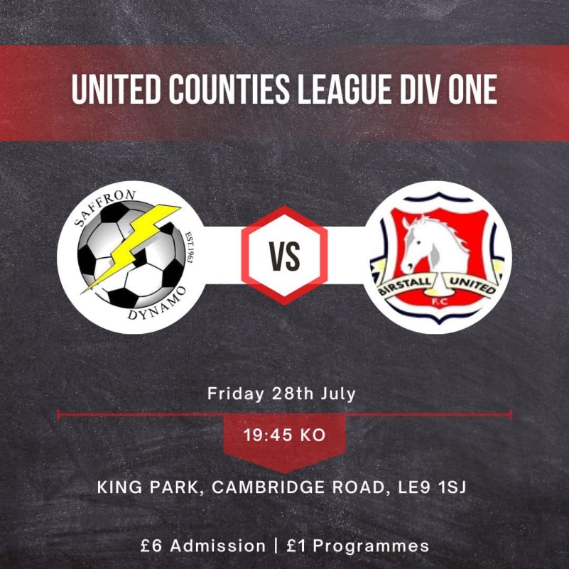 Saffron Dynamo FC, First Team Look Forward to Season Opener!