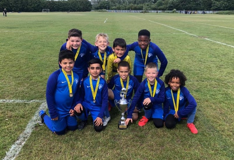 Ridgeway Rovers Fc, U9 Lions win Tigers JFC Tournament