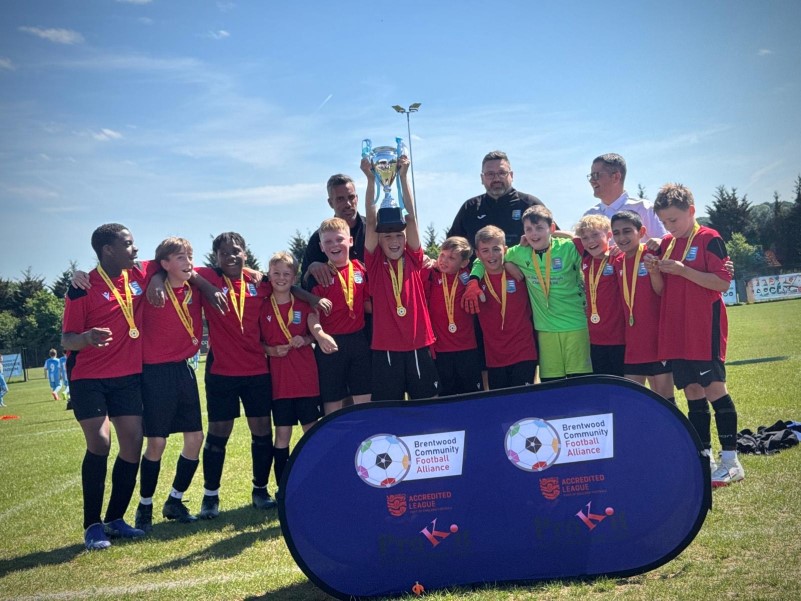 U11 Blacks Winners of the U11’s BCFA League Cup - Springfield FC