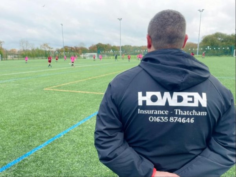 Cold Ash Boys & Girls FC, Thank you Howden Insurance Thatcham!