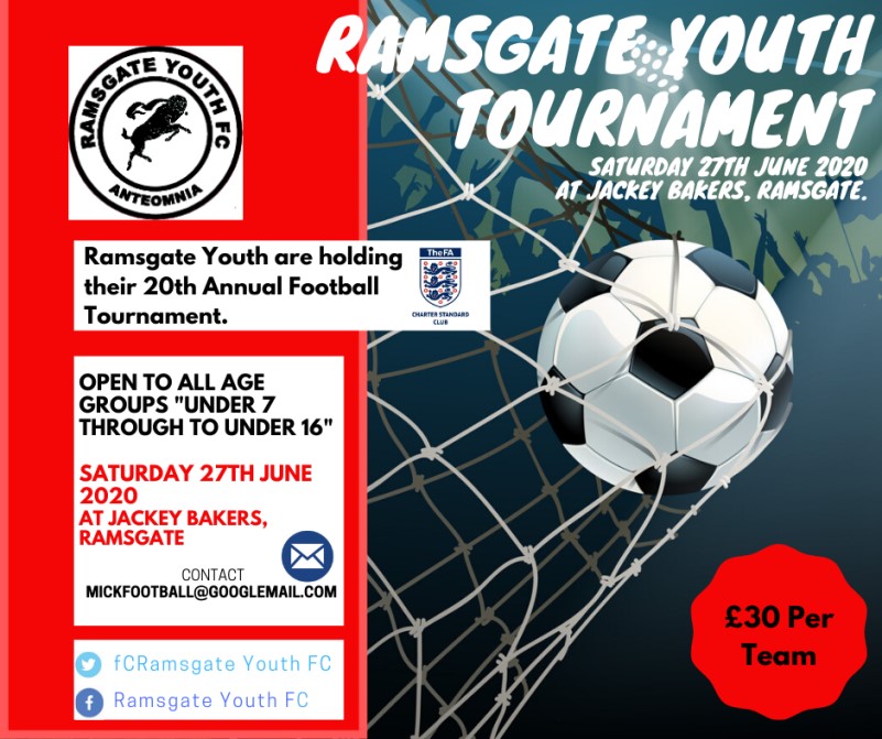 Ramsgate Youth Football Club, Annual Football Tournament