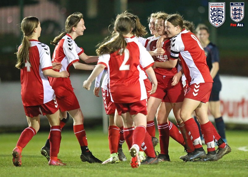 Fleetwood Town Juniors FC, Match Report Lancashire FA Cup Final - FTJFC U16  Girls vs Burnley U16 Women