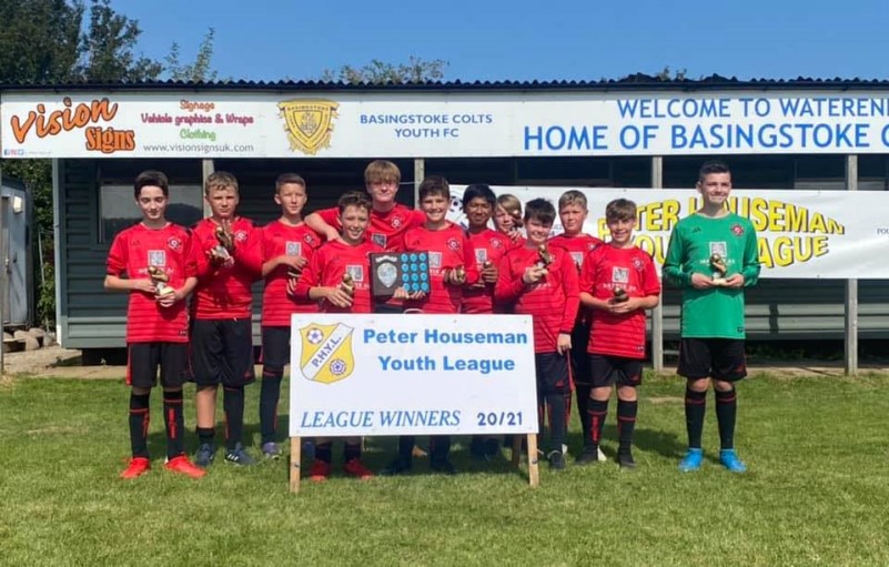 Sherborne St John FC, The Invincibles! Division 2 Champions SSJ FC U12s