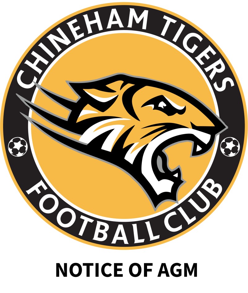 Chineham Tigers Football Club, Notice of Chineham Tigers FC Annual ...