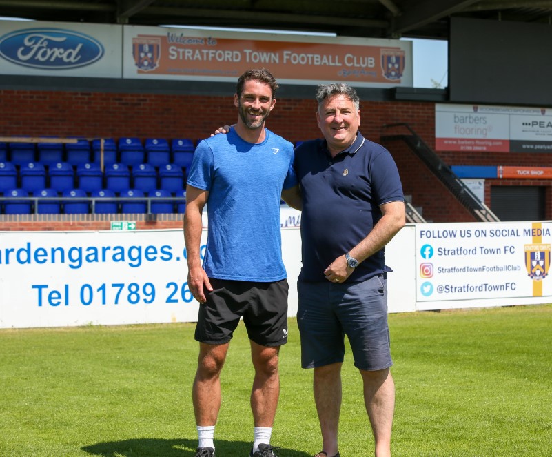 Stratford Town Football Club, Will Grigg drops into the Arden Garages