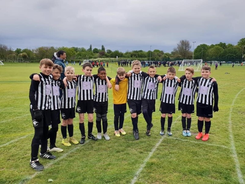 Bugbrooke St. Michaels FC, Under 10s Black compete in YSE Champions Cup