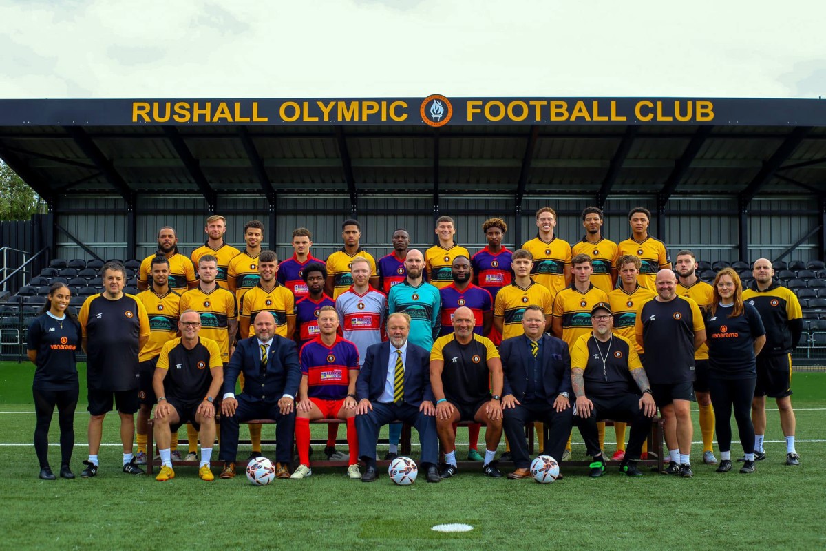 FIRST TEAM RUSHALL OLYMPIC FC Walsall West Midlands