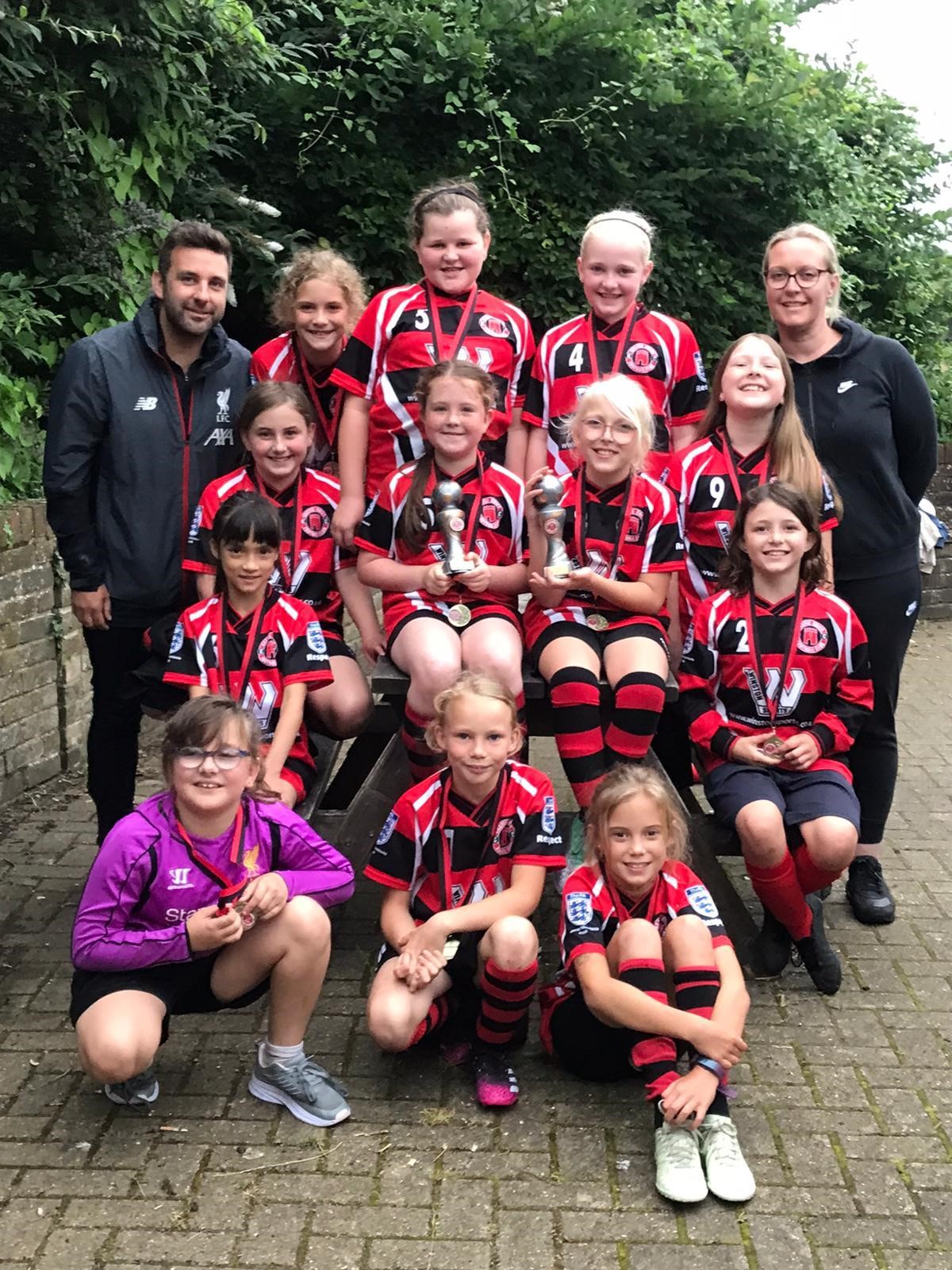 Castle Maidens U12 Castle Colts FC Maidstone, Kent