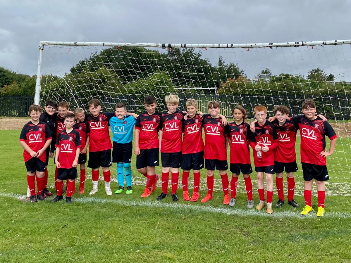 Under 13 Finedon Volta Juniors FC Wellingborough, Northamptonshire