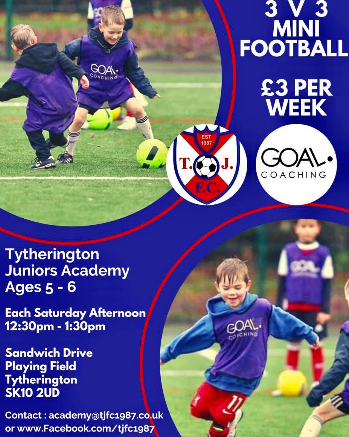 3v3 Mini Football Tytherington Juniors FC | Macclesfield, Cheshire