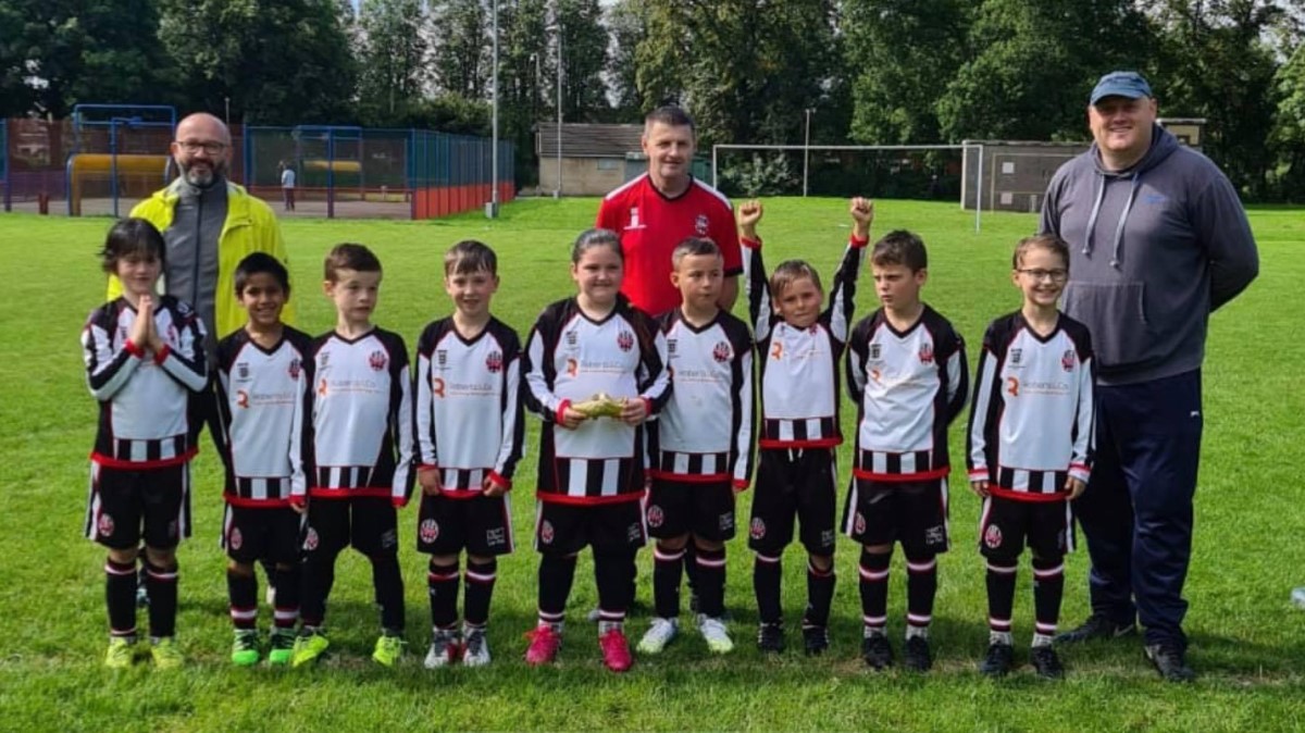 u12 Whites Lostock Hall Juniors Football Club Preston , Lancashire